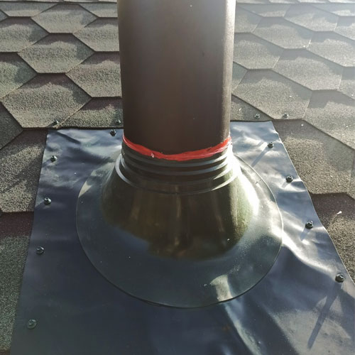   Монтаж чугунной печи-камина НМК Сибирь-7 (миниатюра)